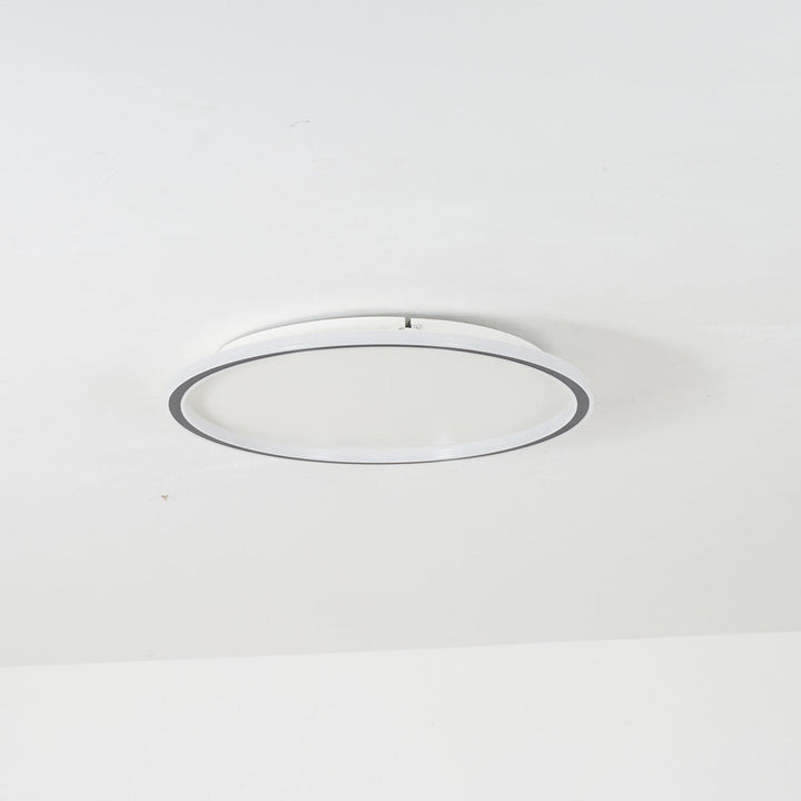 Arisha Cercle Vide - Plafonnier Rond Blanc