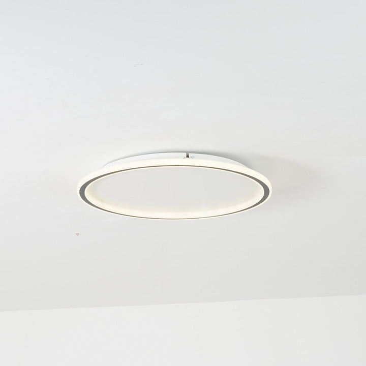 Arisha Cercle Vide - Plafonnier Rond Blanc