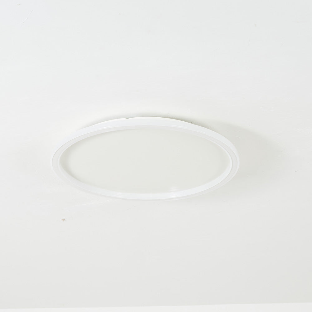 Arisha Cercle Vide - Plafonnier Rond Blanc
