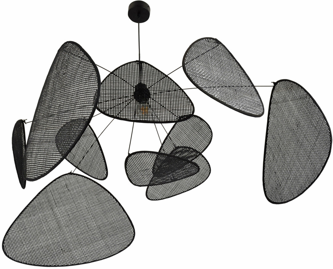 Suspension en cannage noir 110 cm Screen - Market Set