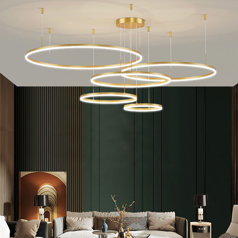 Arisha Cercle - Suspension Anneaux Métal