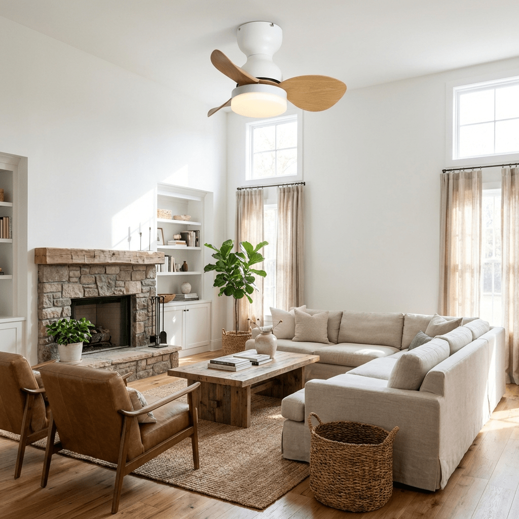 Plafonnier Ventilateur Silas
