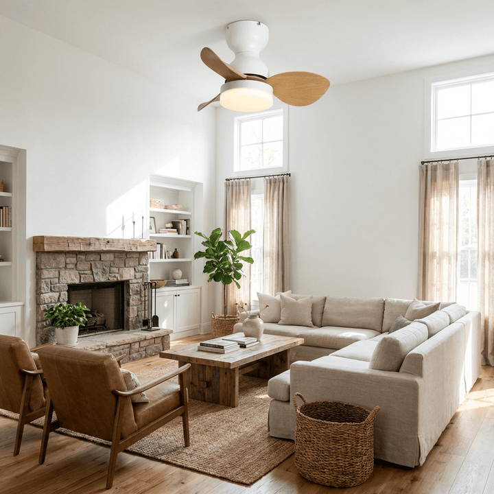 Plafonnier Ventilateur Silas