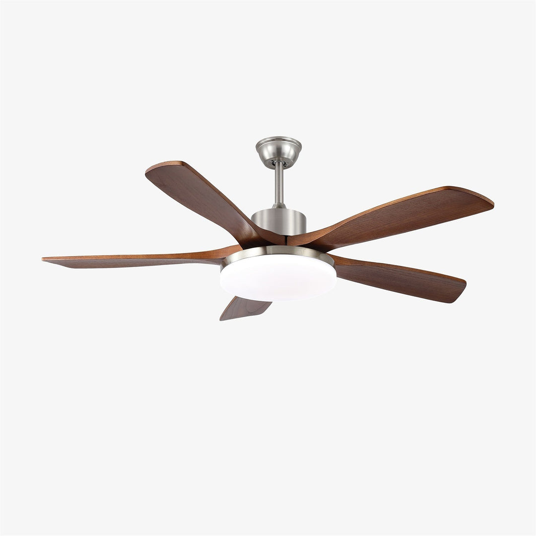 Plafonnier Ventilateur Orvian Moderne en Bois