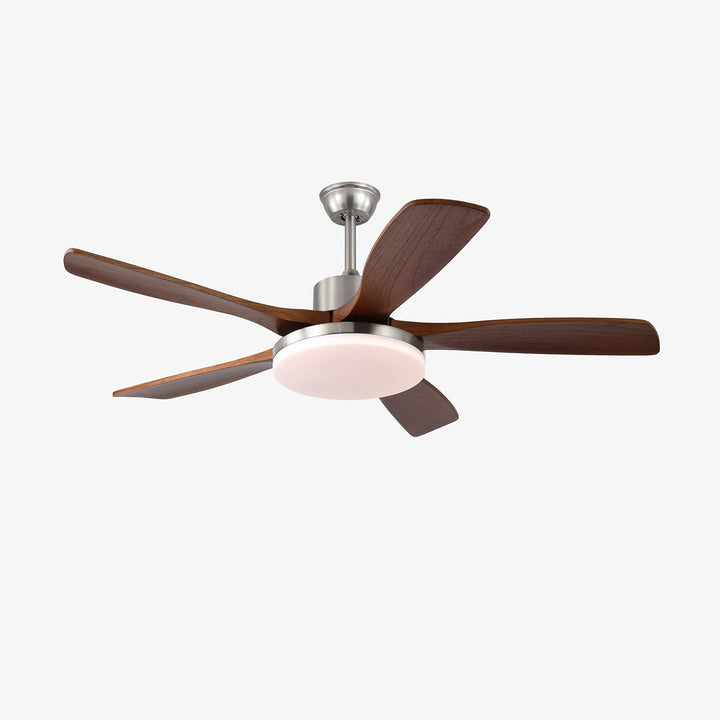 Plafonnier Ventilateur Orvian Moderne en Bois