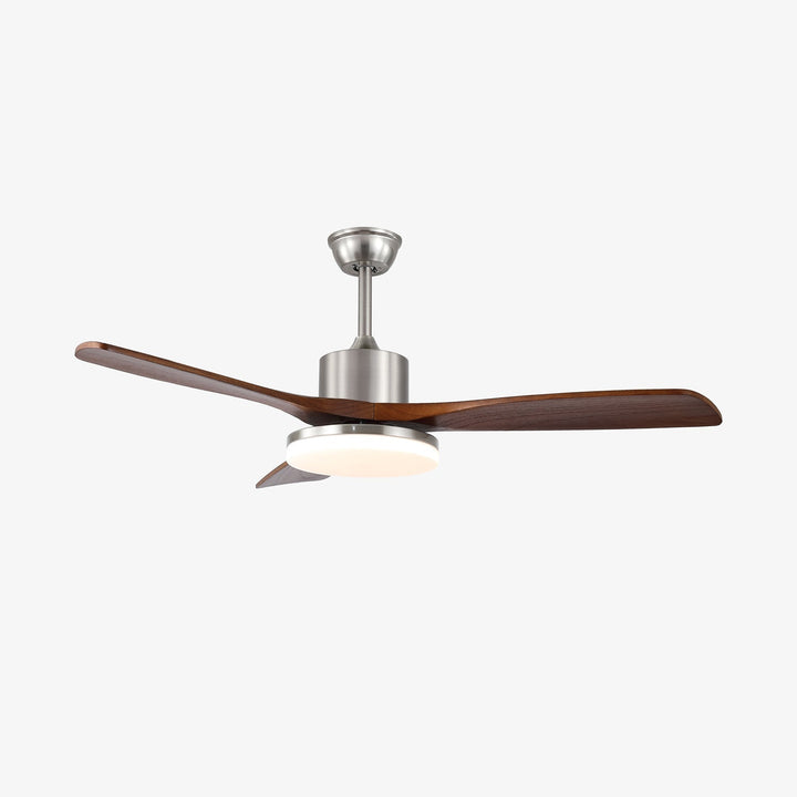 Plafonnier Ventilateur Orvian Moderne en Bois