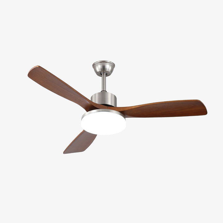 Plafonnier Ventilateur Orvian Moderne en Bois