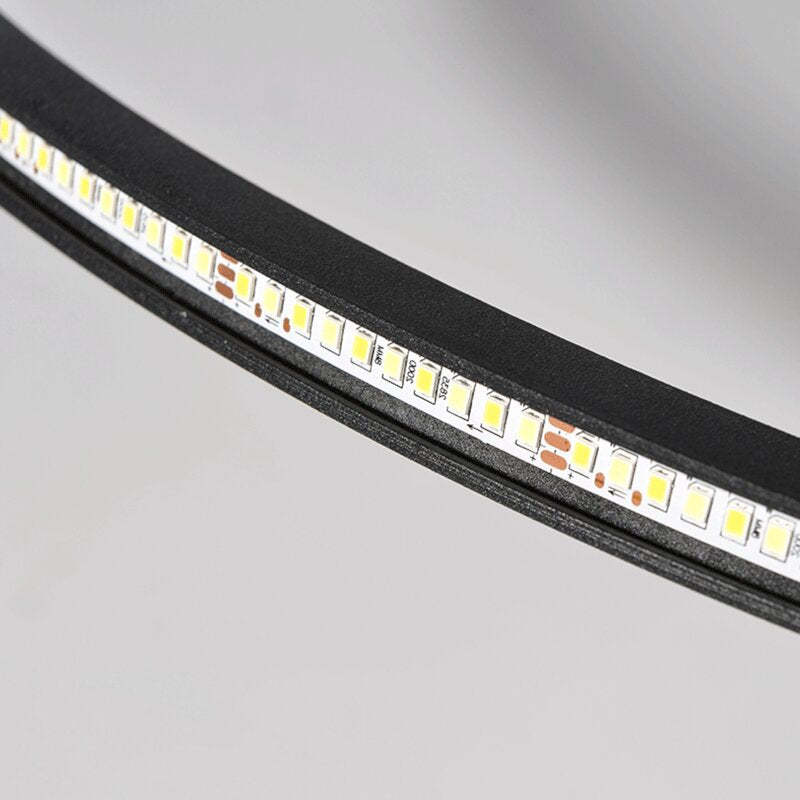 Arisha Cercle Vide - Plafonnier Rond Blanc