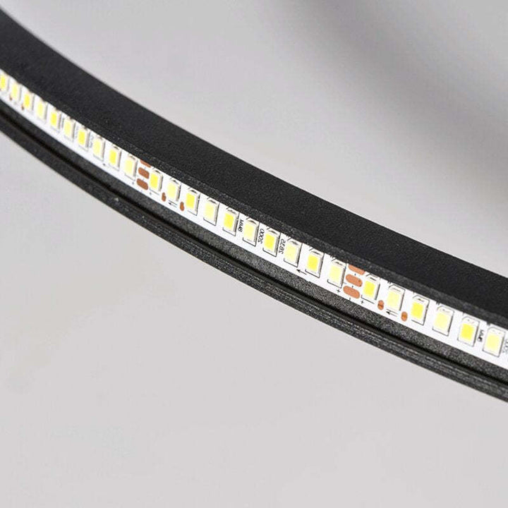 Arisha Cercle Vide - Plafonnier Rond Blanc