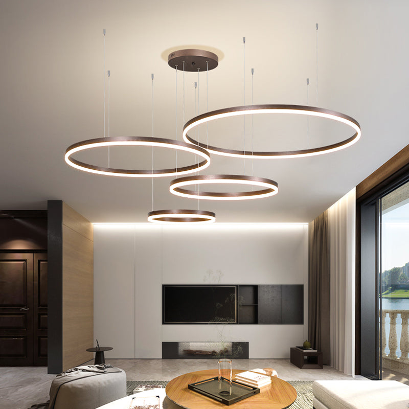Arisha Cercle - Suspension Anneaux Métal