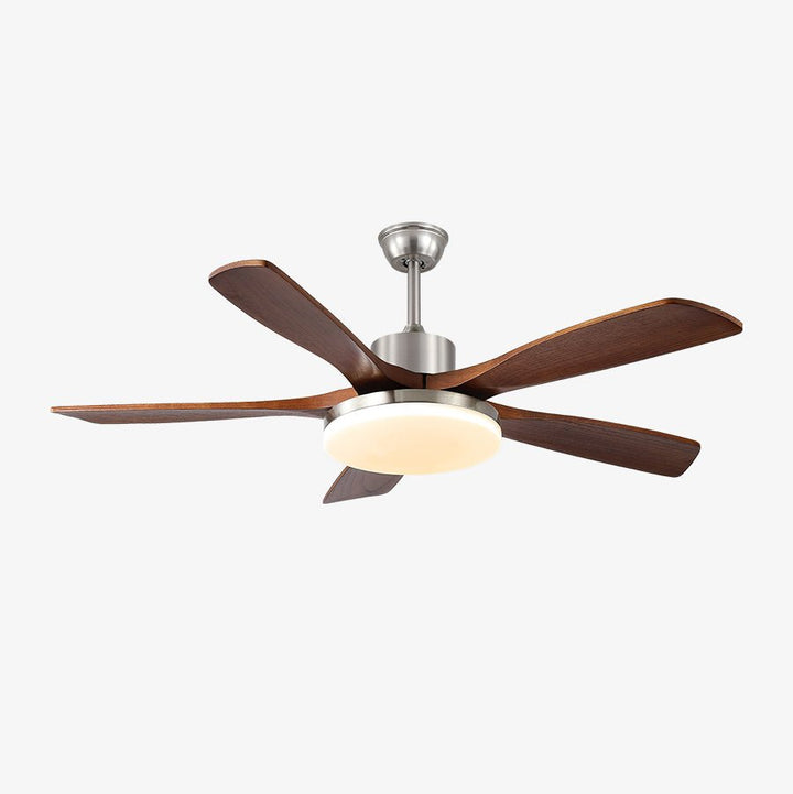 Plafonnier Ventilateur Orvian Moderne en Bois