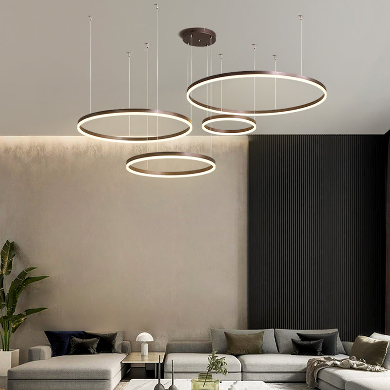Arisha Cercle - Suspension Anneaux Métal