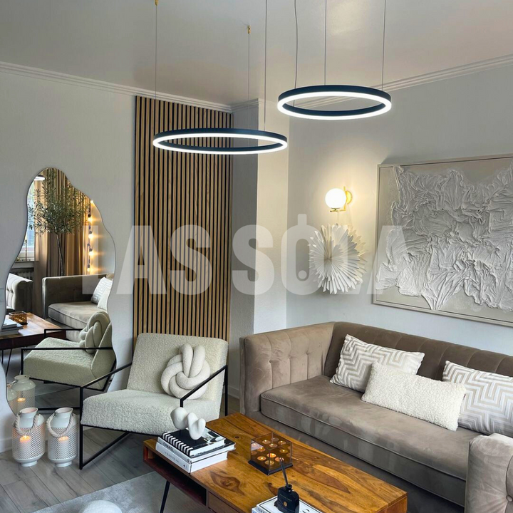 Arisha Cercle - Suspension Anneaux Métal