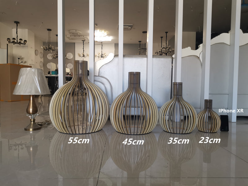 Wagner - Suspension Cage en Bois Style Campagne