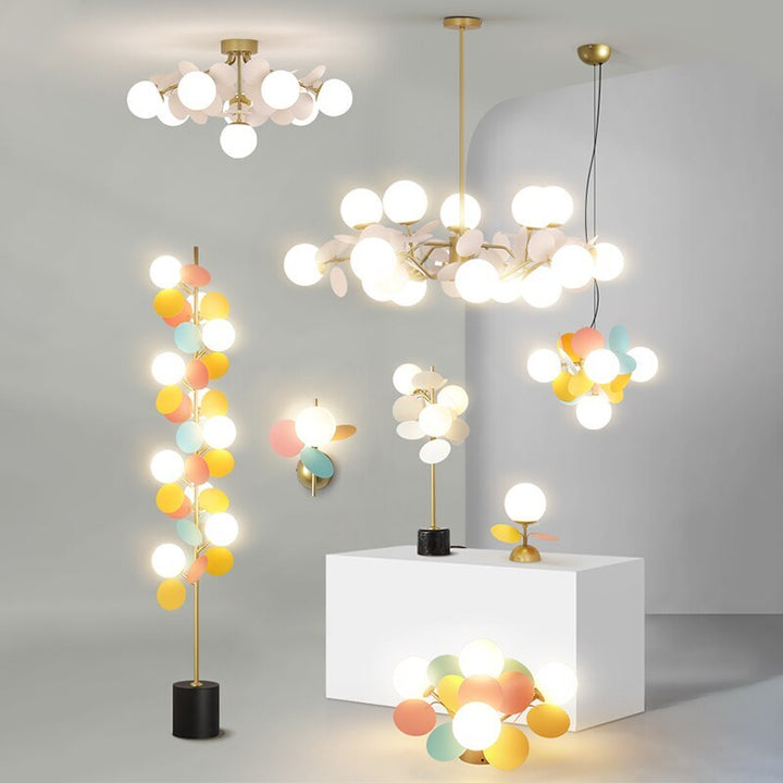 Arisha Fleur - Lustre Plafond Acrylique