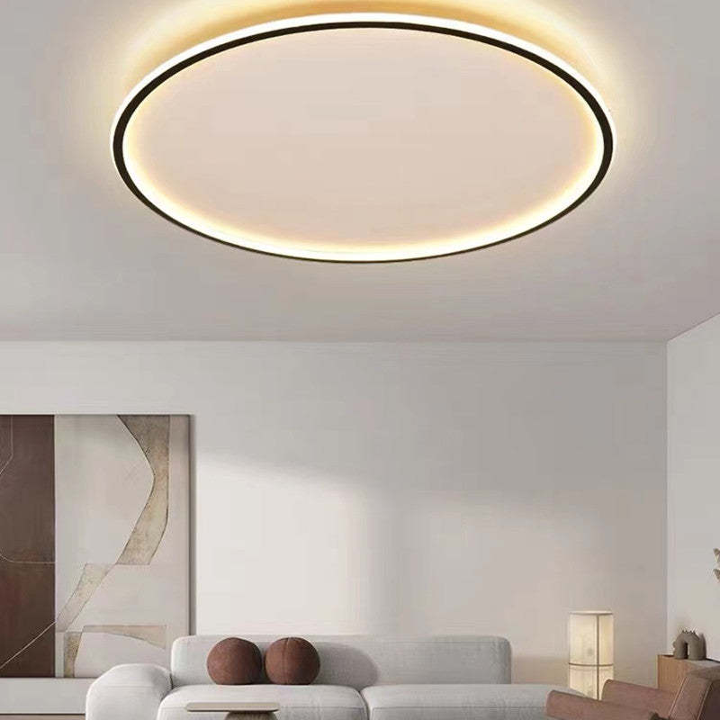 Arisha Cercle Vide - Plafonnier Rond Blanc
