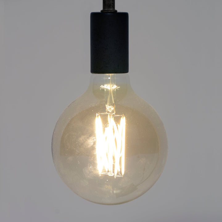 Ampoule LED Filament Ronde Ø12,5 - Verre Ambré