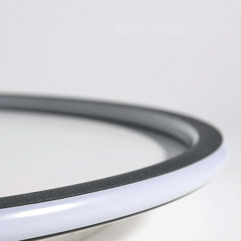 Arisha Cercle Vide - Plafonnier Rond Blanc