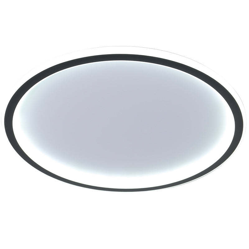 Arisha Cercle Vide - Plafonnier Rond Blanc