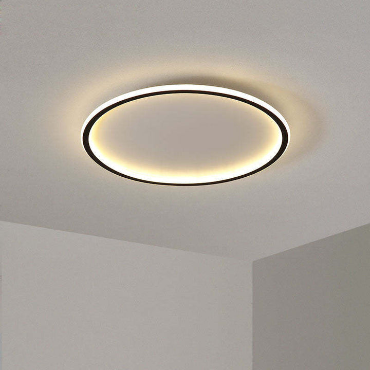 Arisha Cercle Vide - Plafonnier Rond Blanc