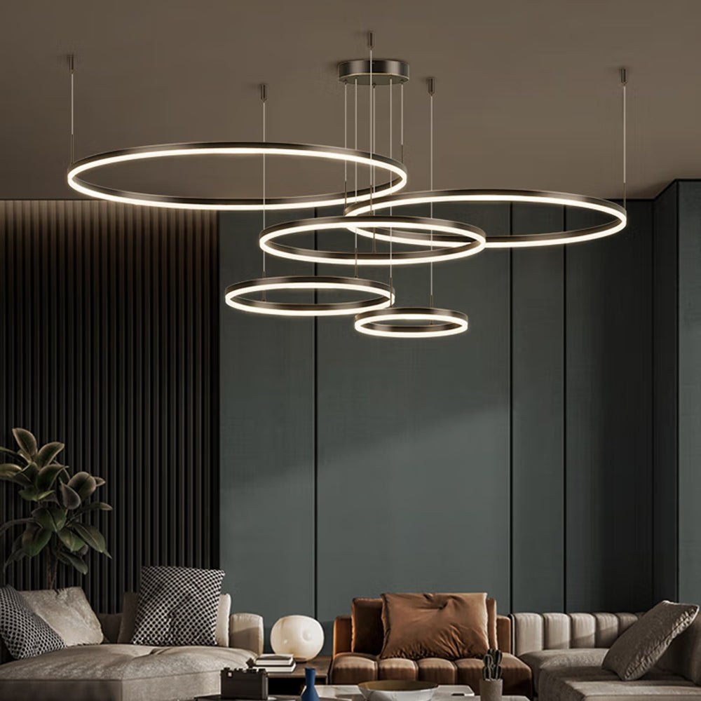 Arisha Cercle - Suspension Anneaux Métal