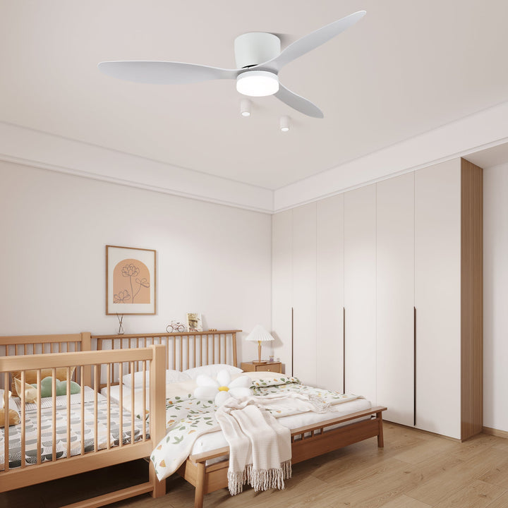 Ventilateur de Plafond Minimaliste Knox avec Lumière