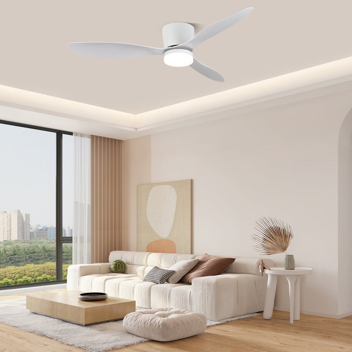 Ventilateur de Plafond Minimaliste Knox avec Lumière