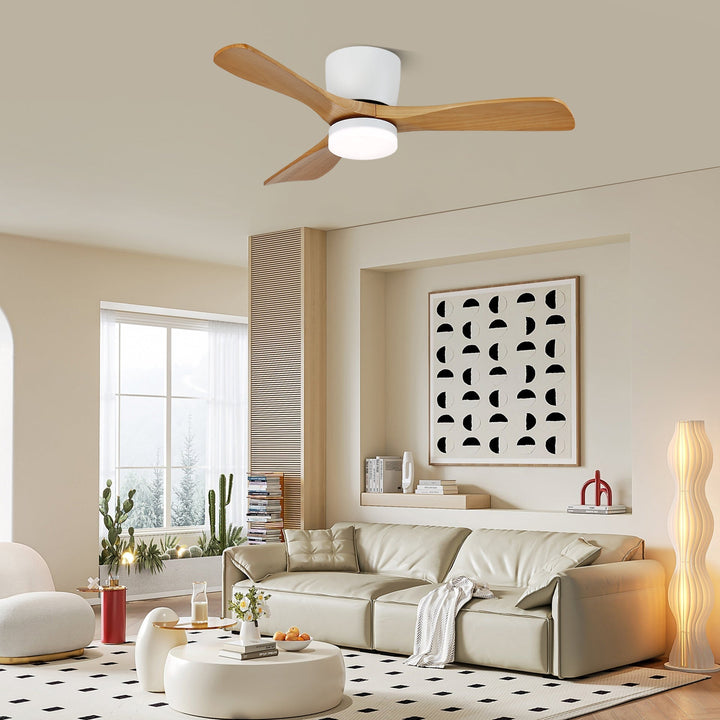Ventilateur de Plafond Minimaliste Knox avec Lumière