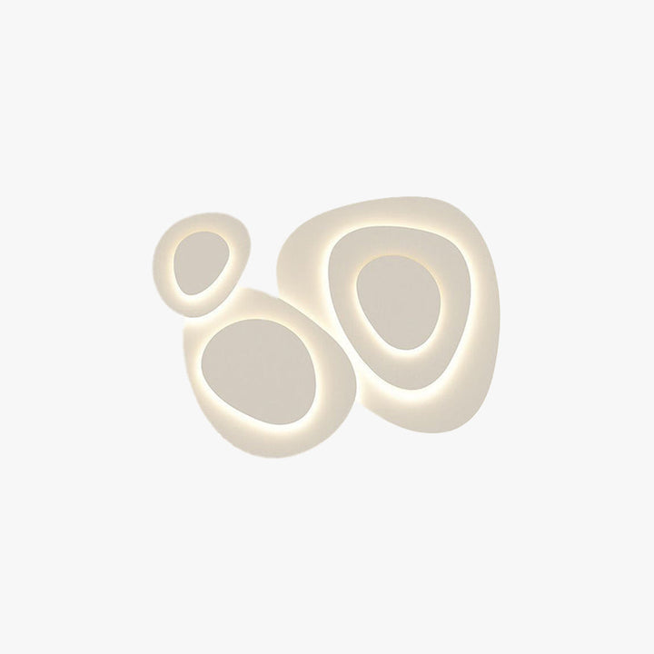 Arisha Blanc - Plafonnier Métal Épuré