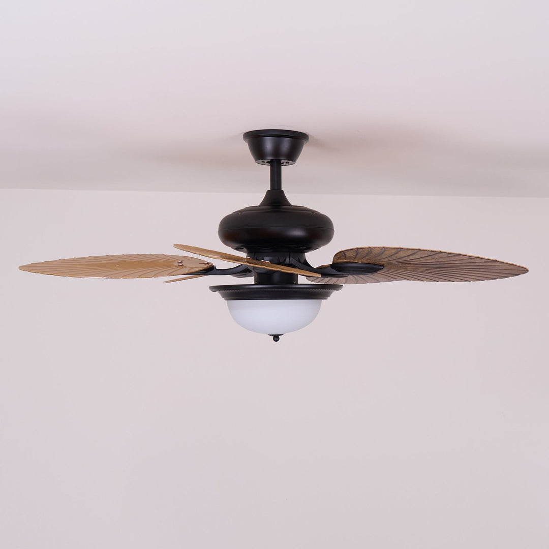 Plafonnier Ventilateur Virel en Bois Tropical