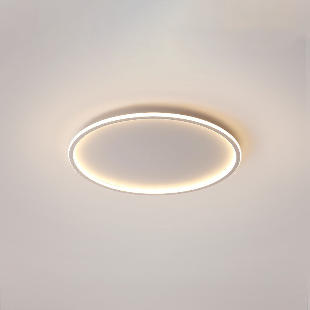 Arisha Cercle Vide - Plafonnier Rond Blanc