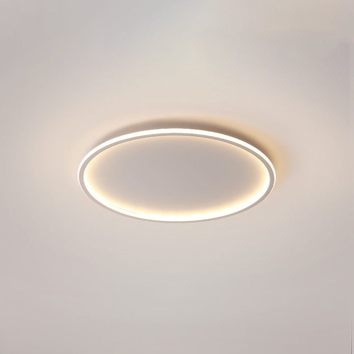Arisha Cercle Vide - Plafonnier Rond Blanc