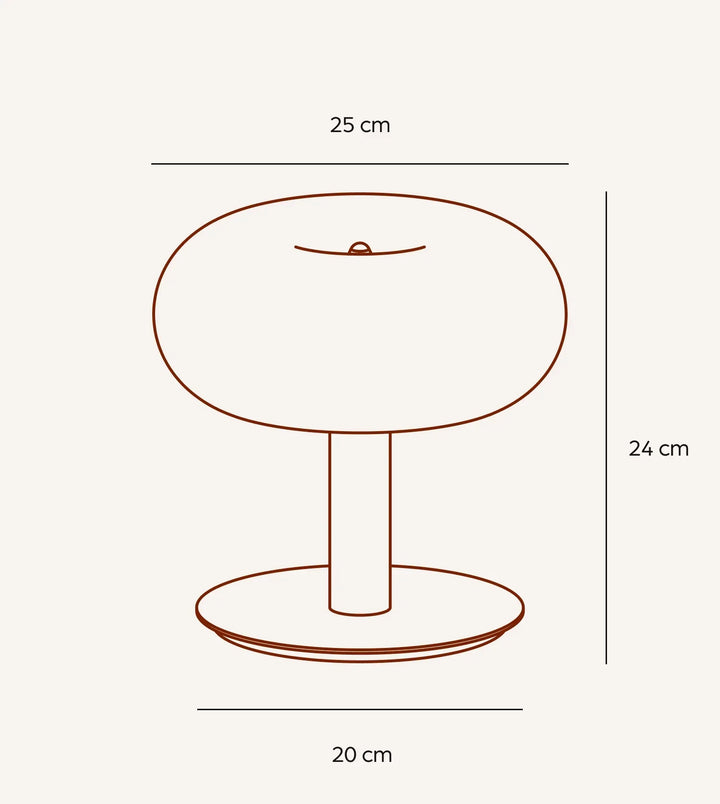 LUMIO — Lampe de table design champignon