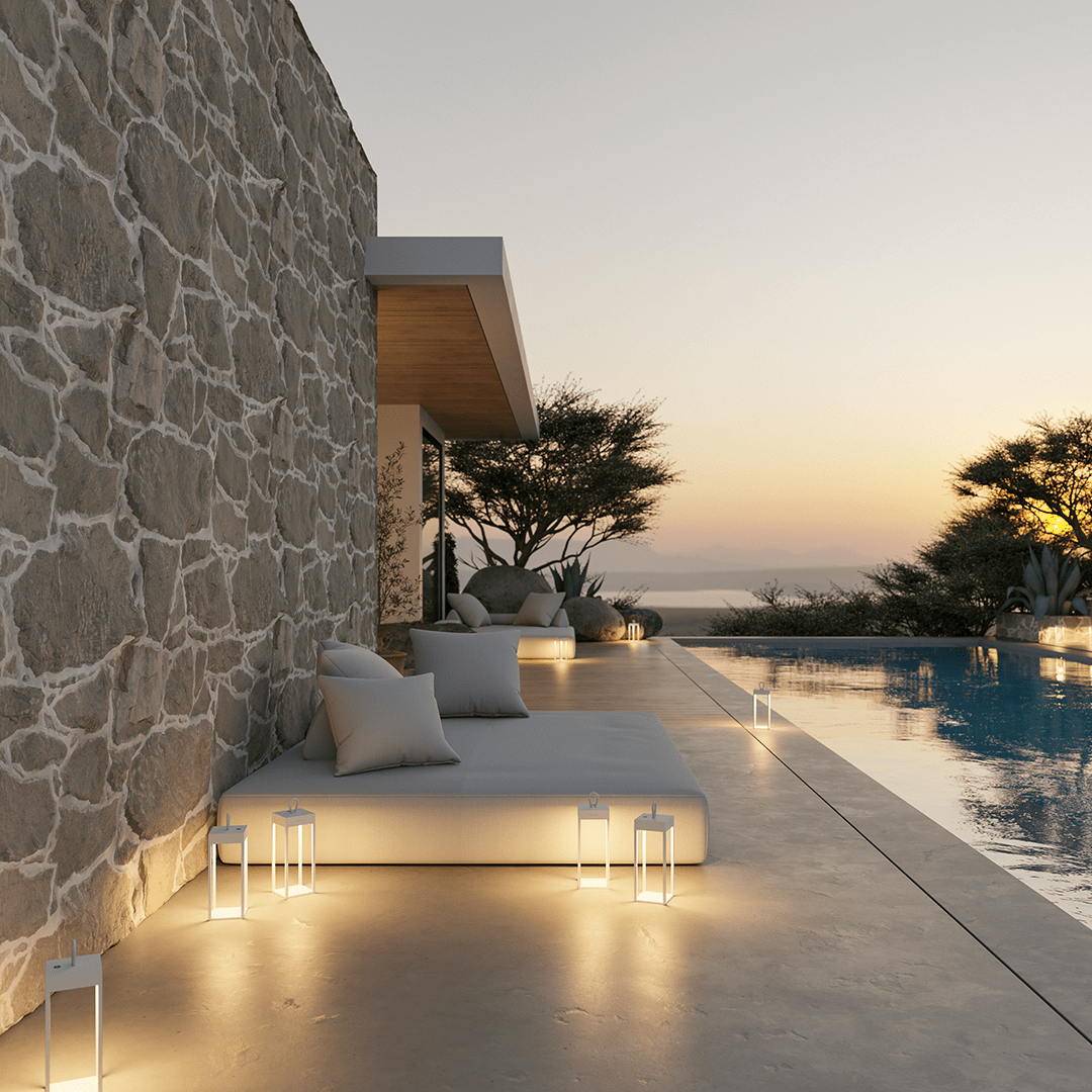 NERO — Lampe de table LED indoor/outdoor