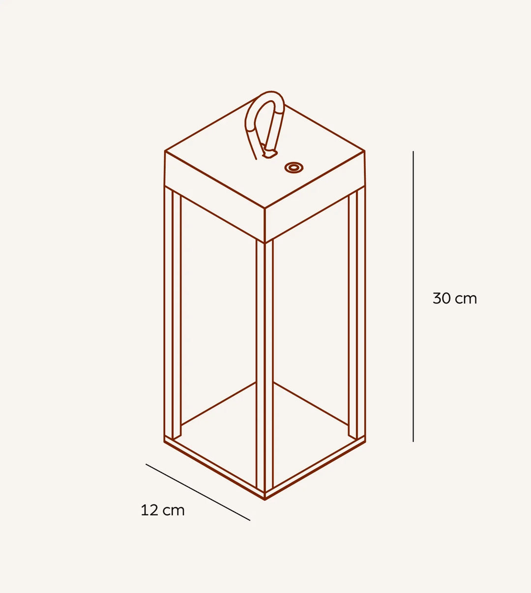 NERO — Lampe de table LED indoor/outdoor
