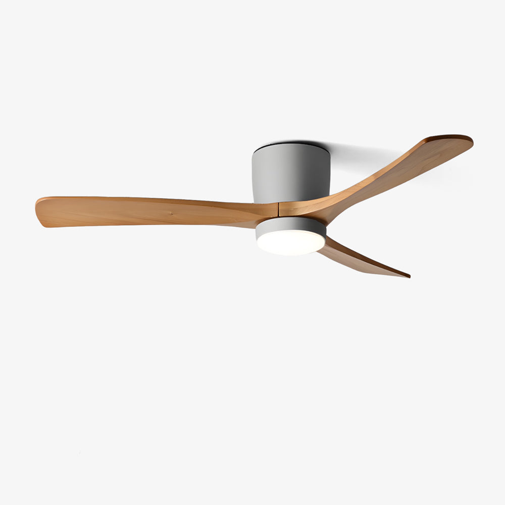 Plafonnier Ventilateur Moderne en Bois Elena