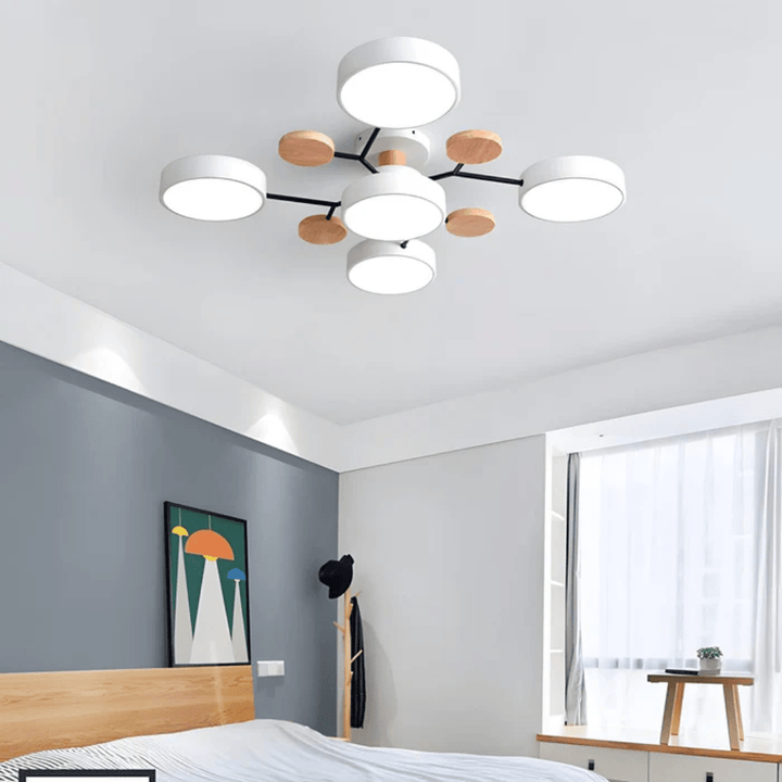 CEILUX - Plafonnier LED Rond au Design Minimaliste