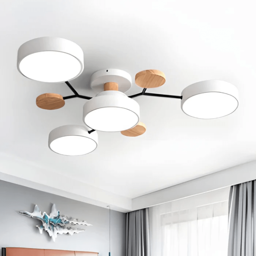 CEILUX - Plafonnier LED Rond au Design Minimaliste