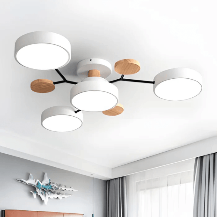 CEILUX - Plafonnier LED Rond au Design Minimaliste