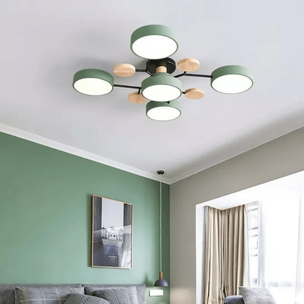CEILUX - Plafonnier LED Rond au Design Minimaliste