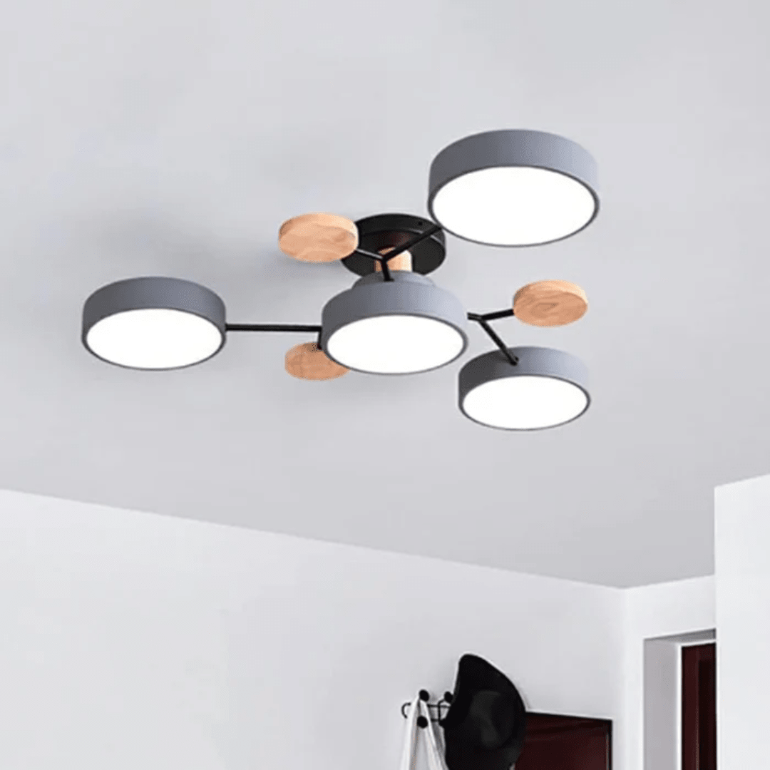CEILUX - Plafonnier LED Rond au Design Minimaliste