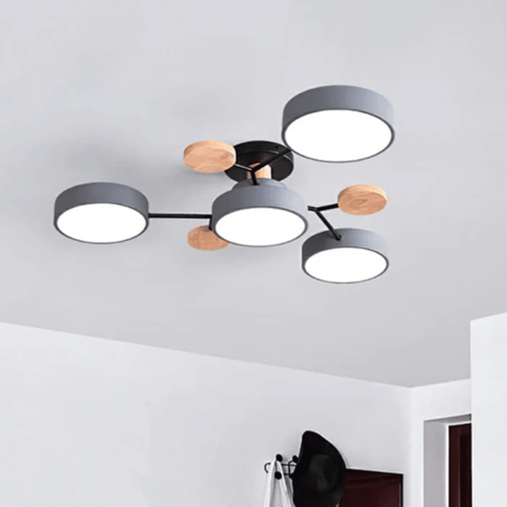 CEILUX - Plafonnier LED Rond au Design Minimaliste