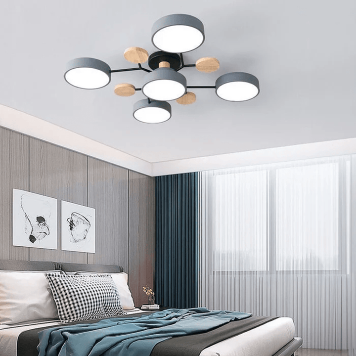 CEILUX - Plafonnier LED Rond au Design Minimaliste