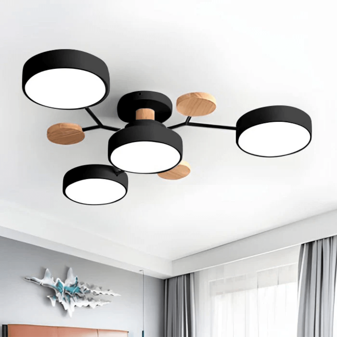 CEILUX - Plafonnier LED Rond au Design Minimaliste