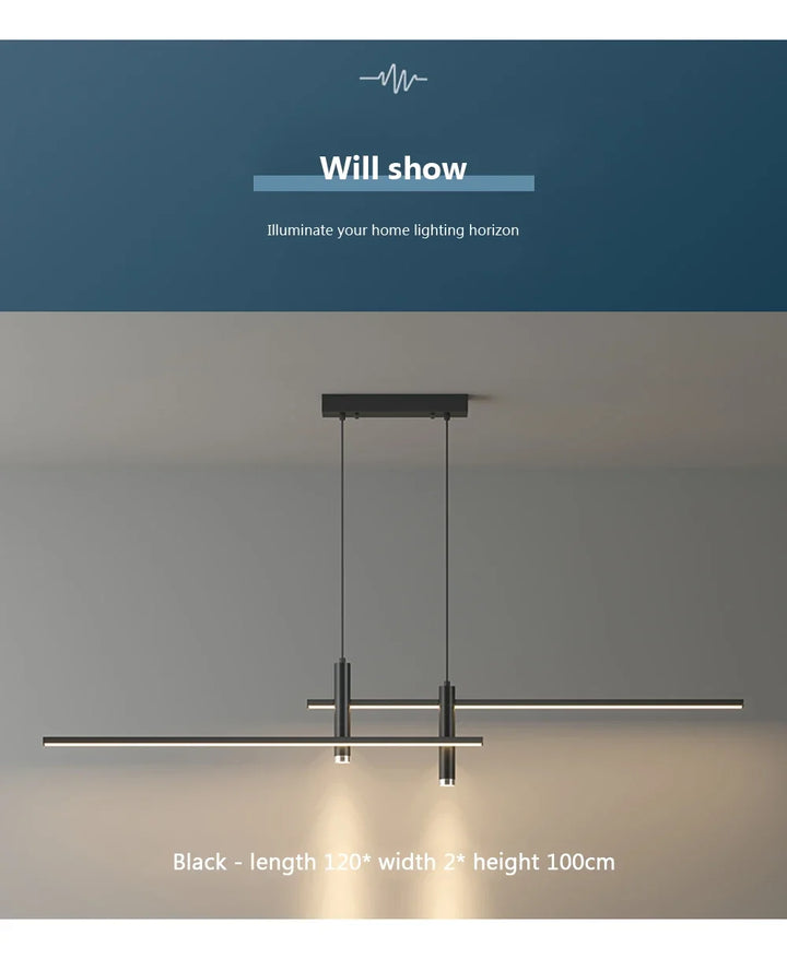 Lumina - Suspension LED Industrielle
