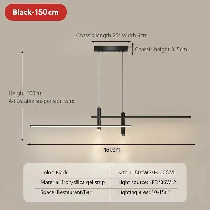 Lumina - Suspension LED Industrielle