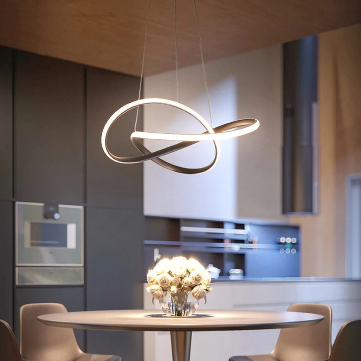 Trèfle - Suspension Scandinave à Anneaux LED