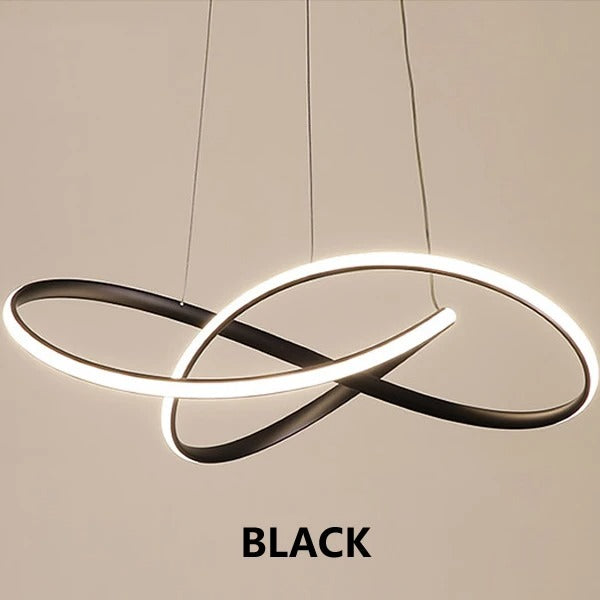 Trèfle - Suspension Scandinave à Anneaux LED