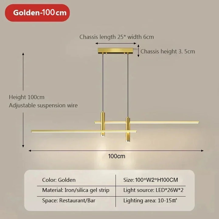 Lumina - Suspension LED Industrielle