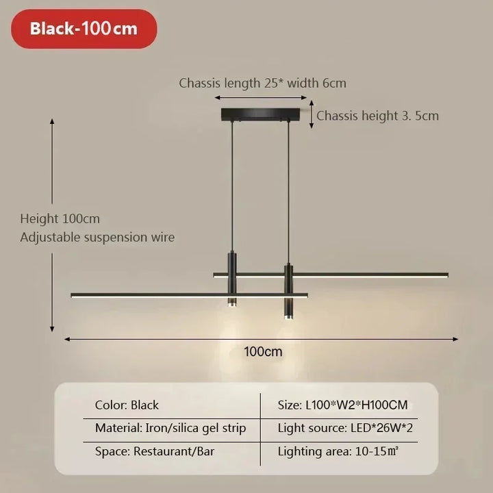 Lumina - Suspension LED Industrielle
